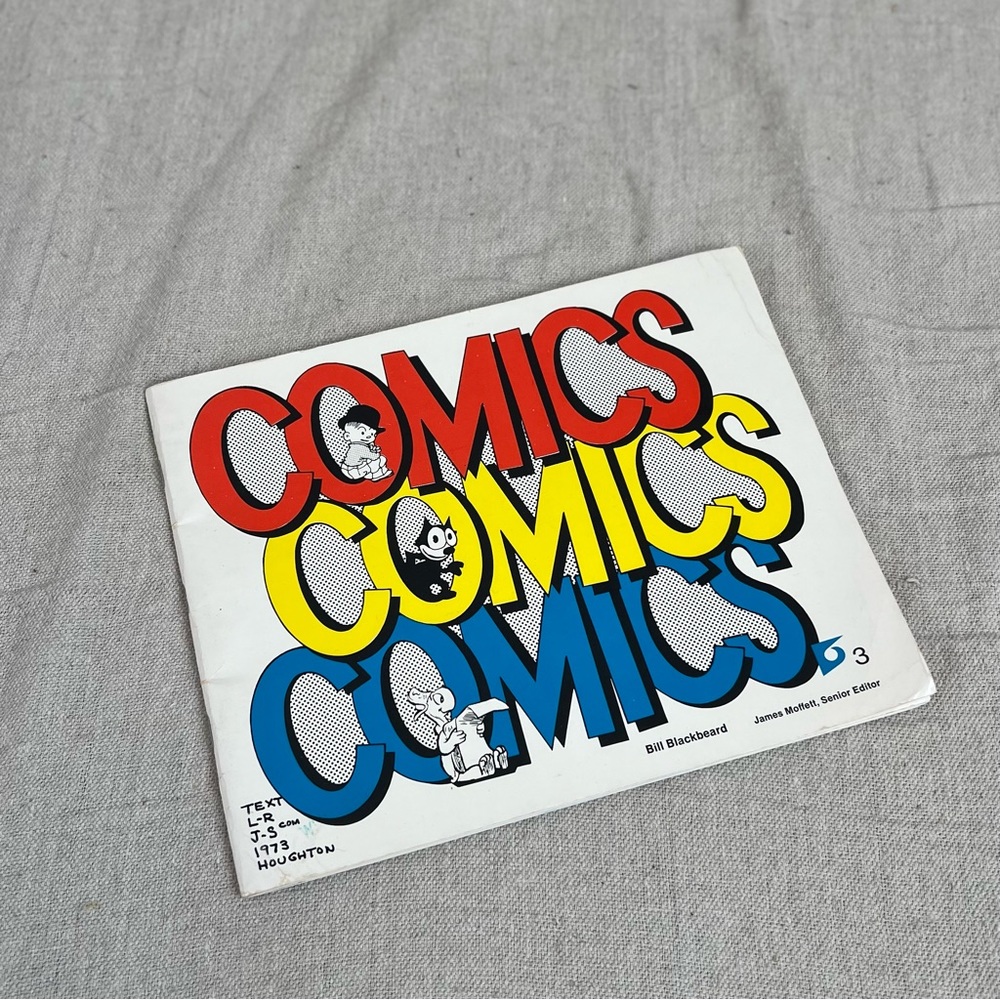 Comics Comics Comics Softcover Book